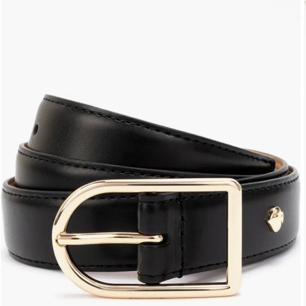 Kate Spade 25mm Stitched Feather Edged Belt